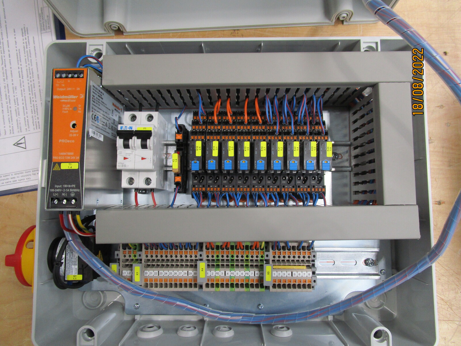 Control cabinet DryRapid EasyControl Porcicola Terranow MX